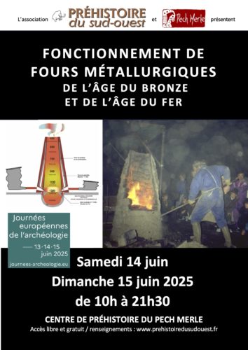 Archéologie expérimentale de métallurgie du bronze et du fer