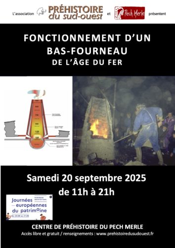 Fonctionnement dun bas-fourneau de lâge du Fer