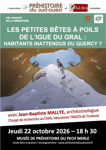 Les petites bêtes à poils de lIgue du GRAL : habitants inattendus du Quercy ?